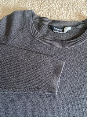 Burton Men's Crewneck Sweater in Charcoal